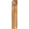 Ekena Millwork Traditional Arts & Crafts Rough Sawn Outlooker, Western Red Cedar, 8"W x 26"D x 38"H OUT08X26X38TRA03RWR - alternate 4